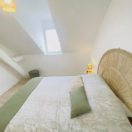 Cozy Terracotta - Sncf Station - Private Parking Lägenhet *