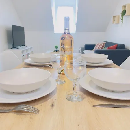 Lägenhet Cozy Terracotta - Sncf Station - Private Parking