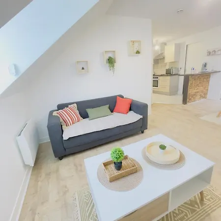 Apartmán Cozy Terracotta - Sncf Station - Private Parking