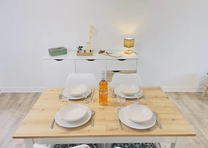 公寓 Cozy Terracotta - Sncf Station - Private Parking