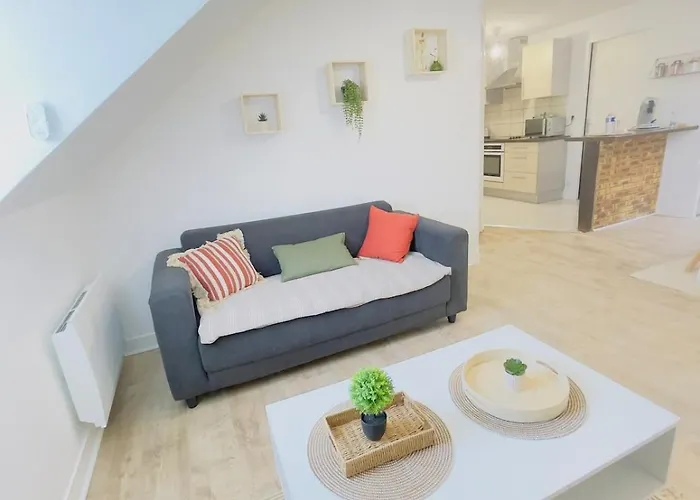 Daire Cozy Terracotta - Sncf Station - Private Parking